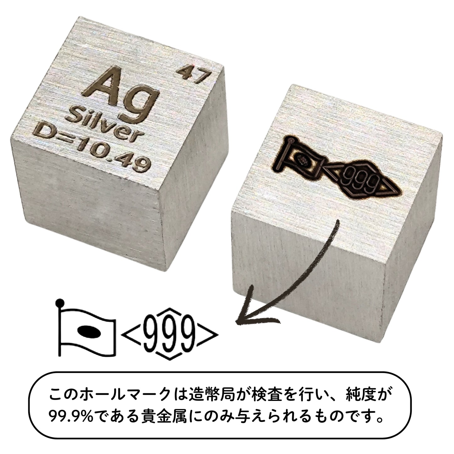 元素標本キューブ 【25種セット】 25種ディスプレイ台座付き