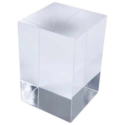 アクリルブロック 40×40×60mm 2個 透明 台座 展示 撮影 陳列 什器 ベース クリア ディスプレイスタンド 四角形 直方体 正方形 4cm 4センチ 40mm 40ミリ 40-40-60*2
