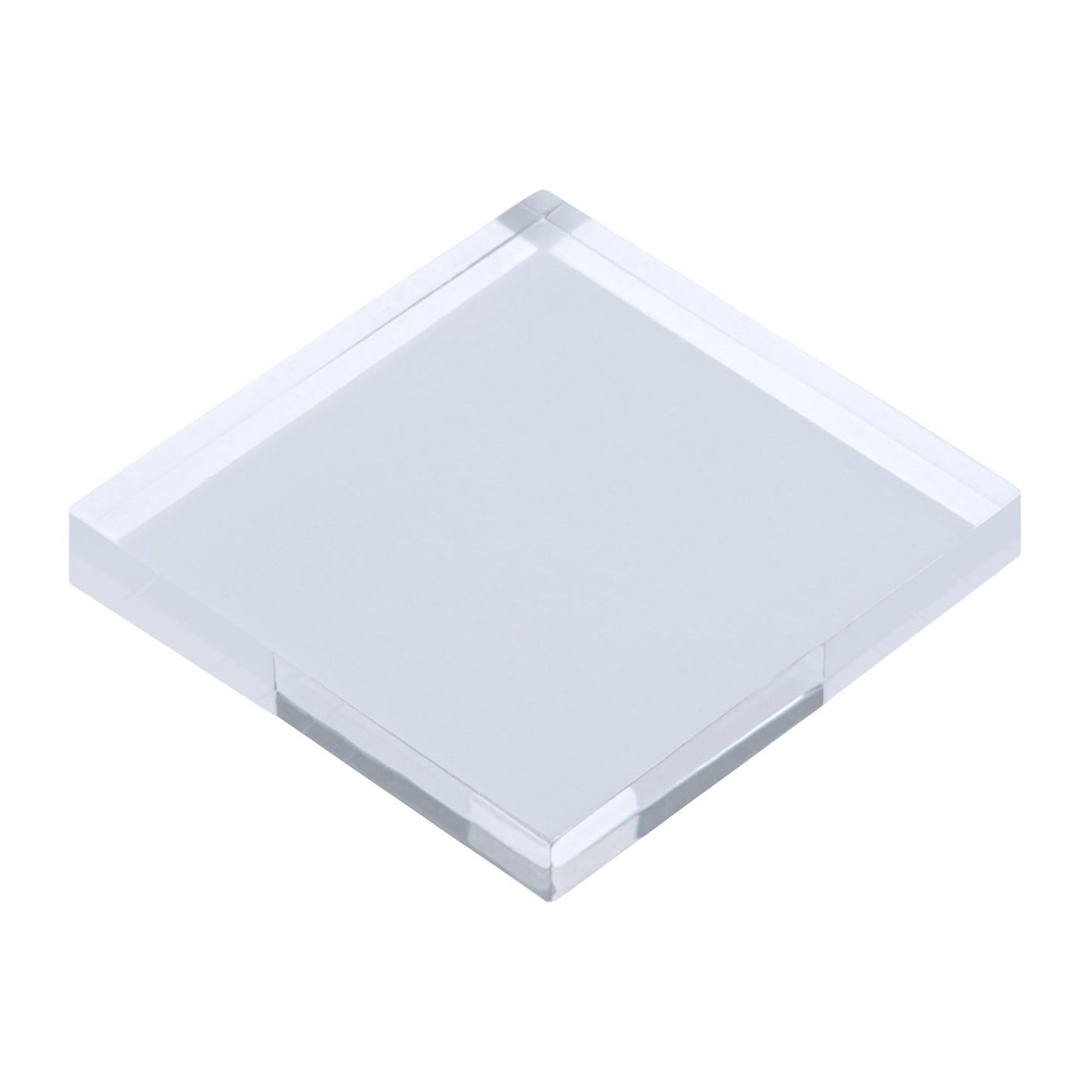 アクリルブロック 150×150×20mm 1個 透明 台座 展示 撮影 陳列 什器 板 プレート ベース クリア ディスプレイスタンド 四角形 正方形 15cm 15センチ 150mm 150ミリ ab-150-150-20*1
