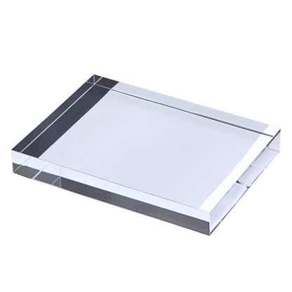 アクリルブロック A6サイズ 148×105×20mm 1個 透明 クリア ベース プレート ディスプレイスタンド 板 四角形 長方形 展示 撮影 台座 什器 ps-a6*1