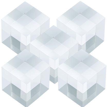 アクリルブロック 15×15×15mm 5個 透明 台座 展示 撮影 陳列 什器 キューブ ベース クリア ディスプレイスタンド 四角形 立方体 正方形 1.5cm 1.5センチ 15ミリ ab-15-15-15*5