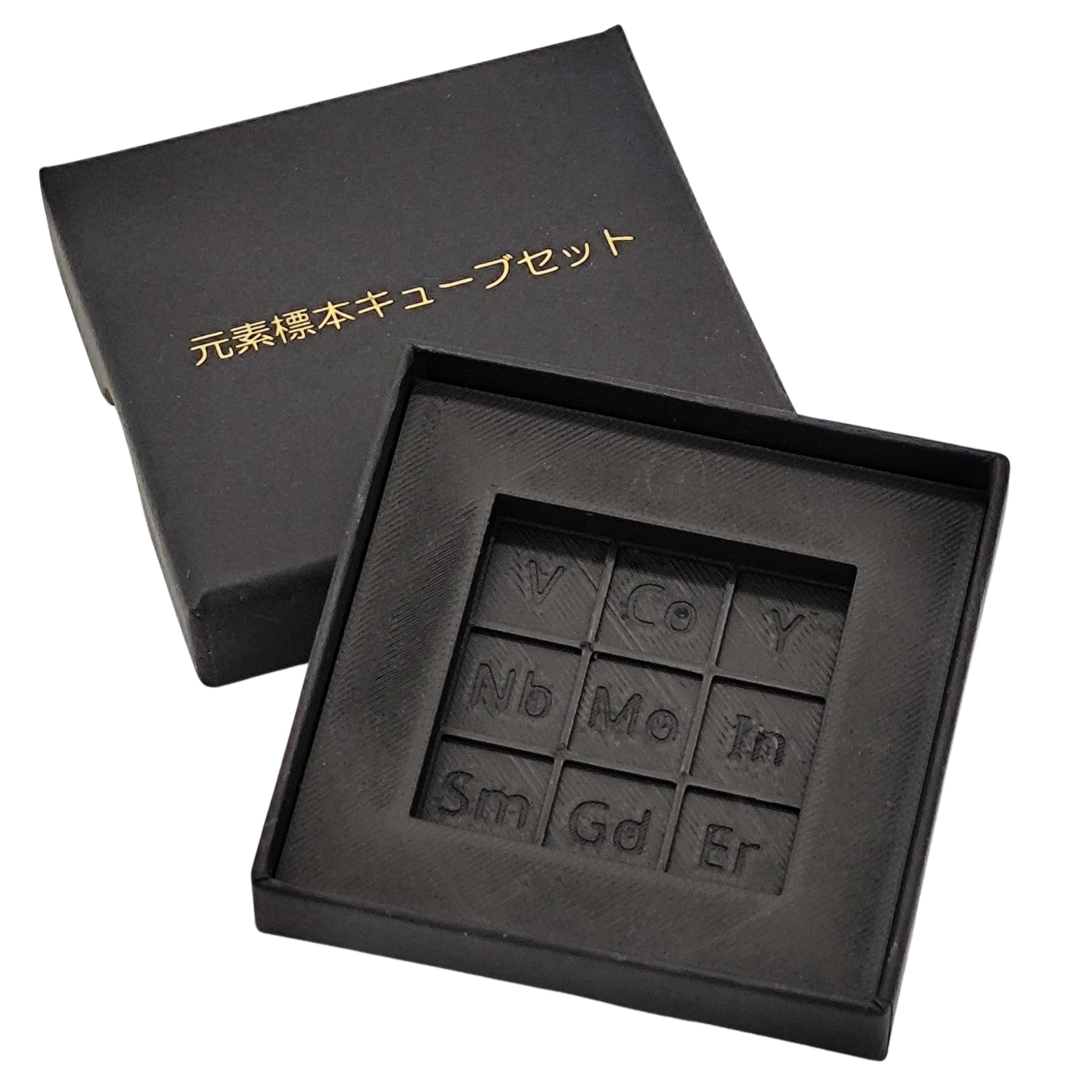 元素標本キューブ 【25種セット】 25種ディスプレイ台座付き – 科学と